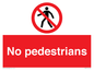 PA33: no pedestrians
