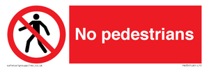 PA33: no pedestrians