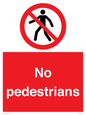 PA33: no pedestrians