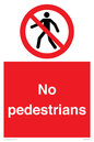 PA33: no pedestrians
