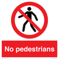 PA33: no pedestrians