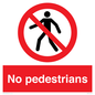 PA33: no pedestrians