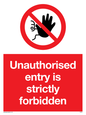 PA5321: Unauthorised entry strictly forbidden