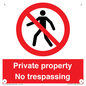 PA5325: Private property No trespassing
