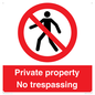 PA5325: Private property No trespassing