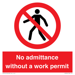 PA5344: No admittance without a permit