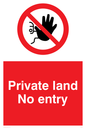 PA5435: Private land No entry