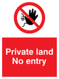 PA5435: Private land No entry