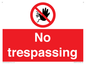 PA5447: No trespassing