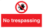 PA5447: No trespassing