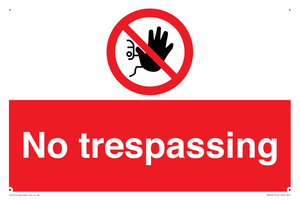 PA5447: No trespassing