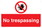 PA5447: No trespassing