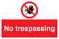 PA5447: No trespassing