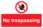 PA5447: No trespassing