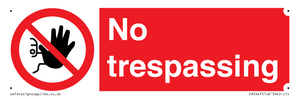 PA5447: No trespassing