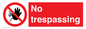 PA5447: No trespassing
