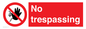 PA5447: No trespassing