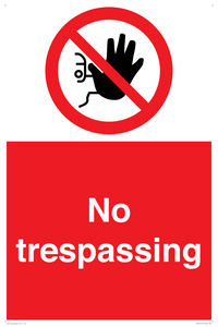 PA5447: No trespassing