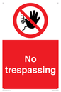 PA5447: No trespassing