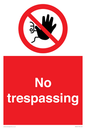 PA5447: No trespassing