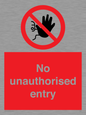 PA5589: No unauthorised entry