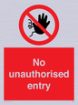 PA5589: No unauthorised entry