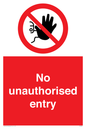 PA5589: No unauthorised entry