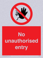 PA5589: No unauthorised entry
