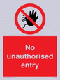 PA5589: No unauthorised entry
