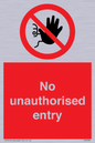 PA5589: No unauthorised entry