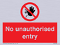 PA5589: No unauthorised entry