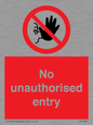 PA5589: No unauthorised entry