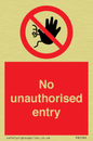 PA5589: No unauthorised entry