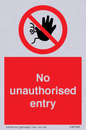PA5589: No unauthorised entry