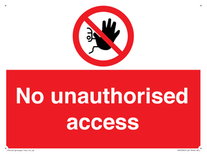 PA5590: No unauthorised access