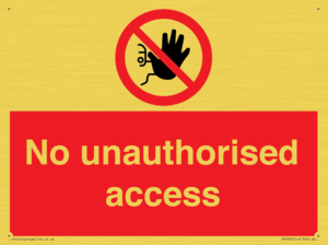 PA5590: No unauthorised access