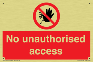 PA5590: No unauthorised access