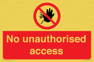 PA5590: No unauthorised access