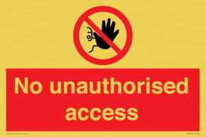 PA5590: No unauthorised access