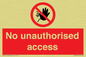 PA5590: No unauthorised access
