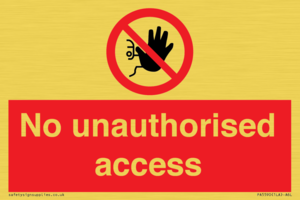 PA5590: No unauthorised access