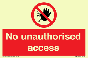 PA5590: No unauthorised access