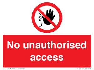 PA5590: No unauthorised access