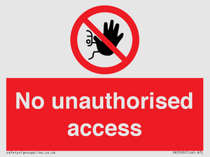 PA5590: No unauthorised access