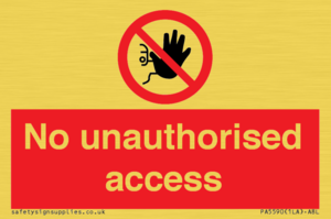 PA5590: No unauthorised access