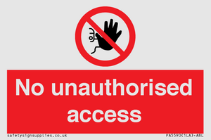 PA5590: No unauthorised access