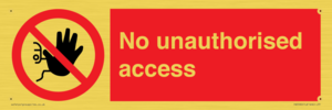 PA5590: No unauthorised access