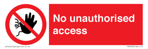 PA5590: No unauthorised access