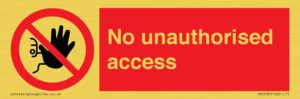 PA5590: No unauthorised access