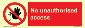 PA5590: No unauthorised access